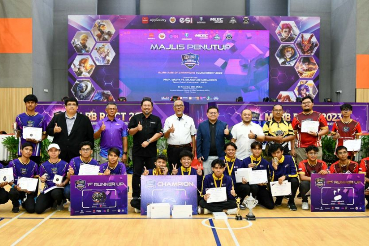 UMPSA hosts the MLBB: ROCT 2023 Grand Championship, boosting the e-sports scene among university students