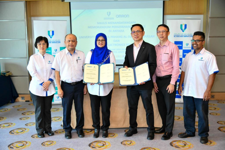 UMPSA, Omron Electronics (M) Sdn. Bhd. solidify collaboration to produce competent students