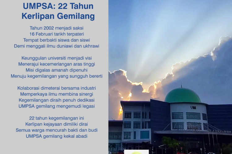 UMPSA : 22 Tahun Kerlipan Gemilang