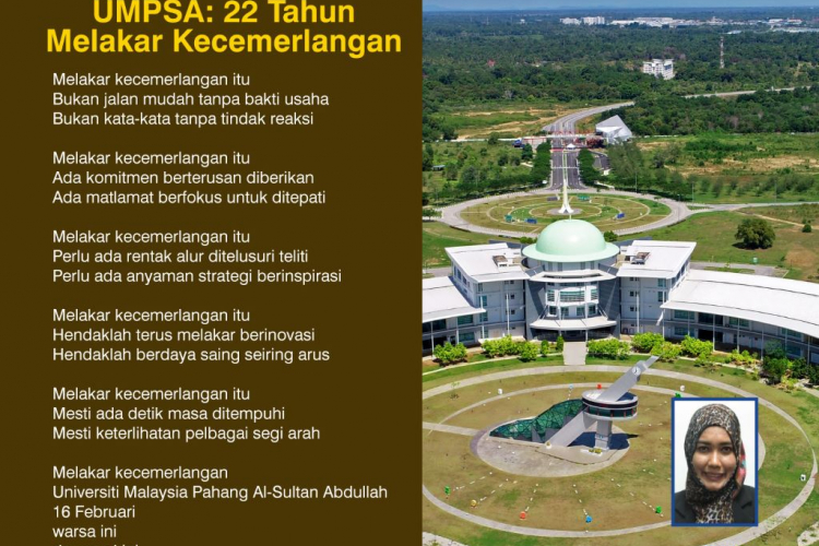 UMPSA : 22 Tahun Melakar Kecemerlangan