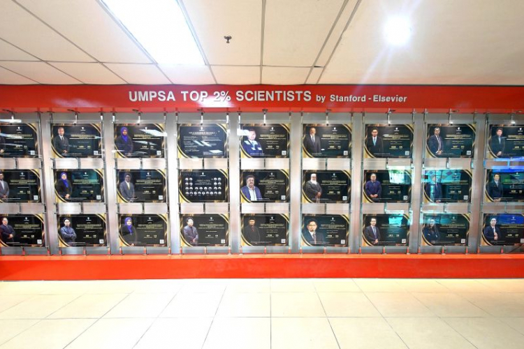 UMPSA celebrates 25 World Top 2% Researchers through Wall of Fame initiative