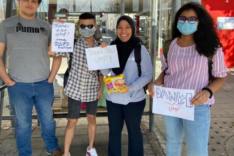 “We are fine, don’t worry” - UMP students in Germany