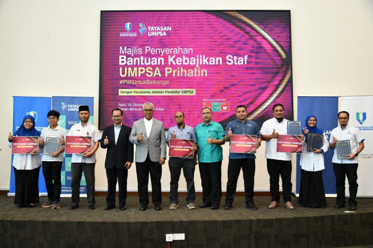 Yayasan UMPSA and MUIP provide Zakat Assistance and Educational Incentives for UMPSA staff’s children