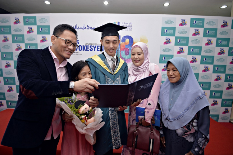 Rahmad Mega gave his blessings to son’s interest in Engineering