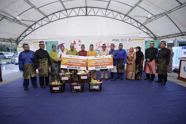 A Wonderful Ramadan at UMP with RM130,000 contribution by Etiqa