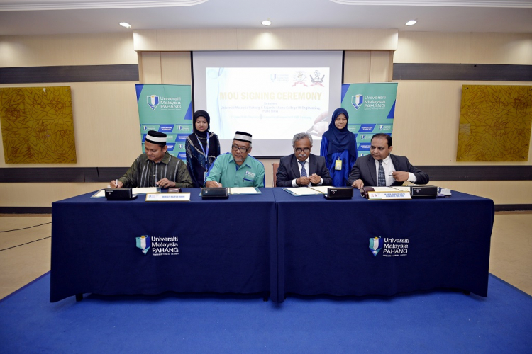 UMP signed MoU with Rajarshi Shahu College of Engineering