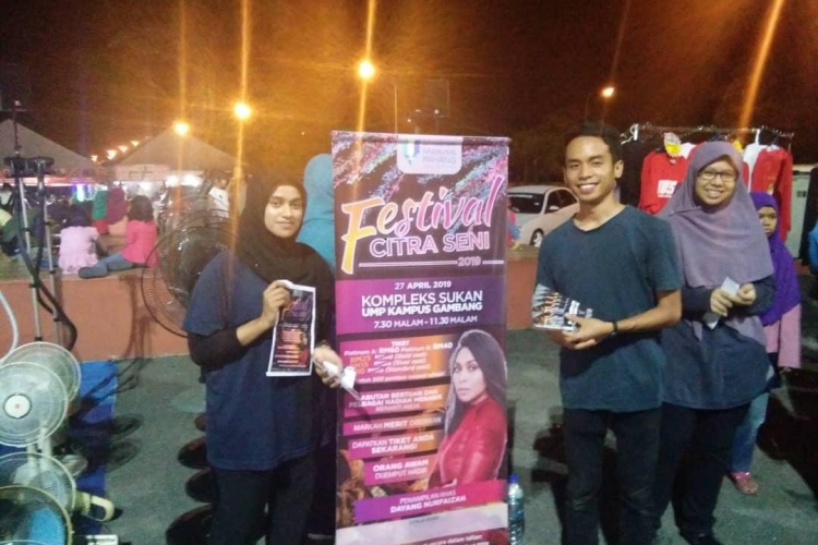 Penampilan Khas Dayang Nur Faizah dalam Festival Citra Seni UMP