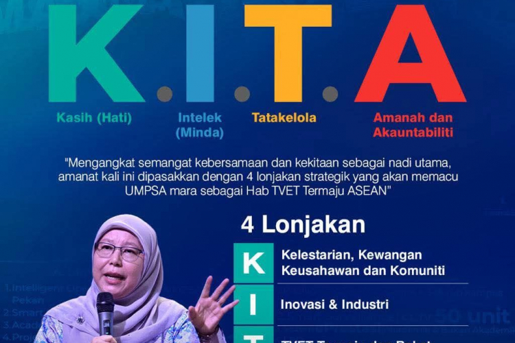 Bahasa Arab dalam Falsafah K.I.T.A. Pacu Strategi UMPSA Perkasa Hab TVET Termaju ASEAN