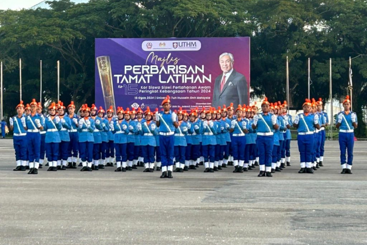 17 KOR SISPA UMPSA students receive certificate of Civil Defense Junior Lieutenant