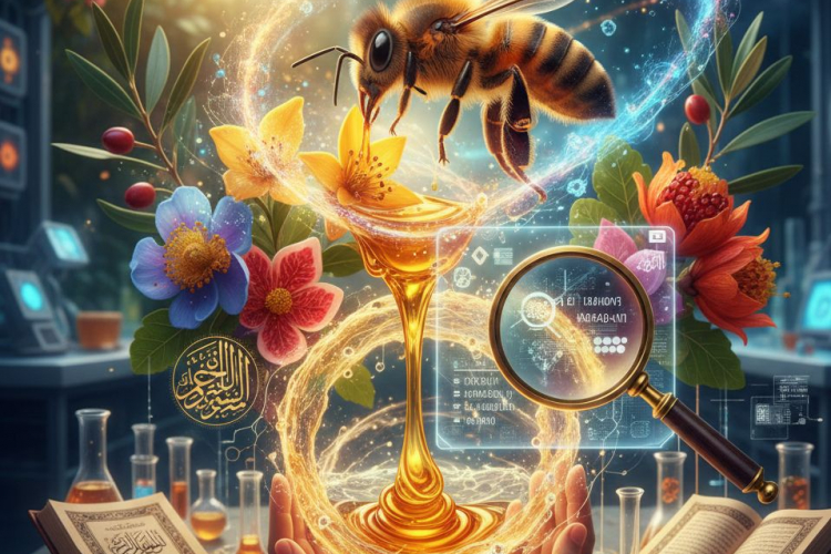 Ilham Elektrokimia: Deskripsi Komunikasi Lebah dan Manifestasi Madu Terapeutik Lensa Wahyu