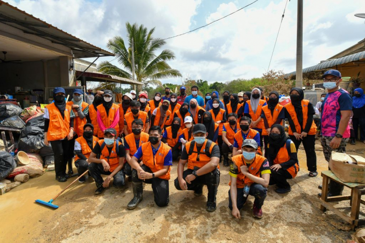 UMP hantar sukarelawan fokus operasi pembersihan dan agihan bantuan