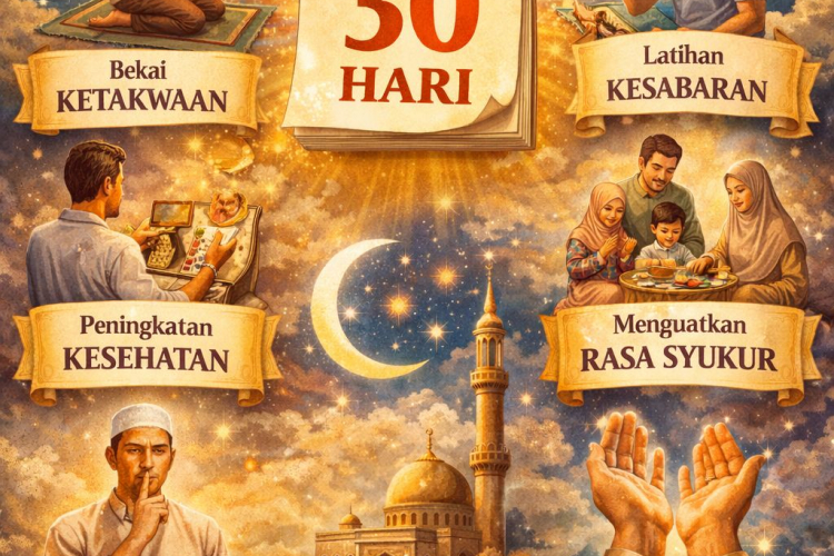 Hikmah Puasa 30 Hari