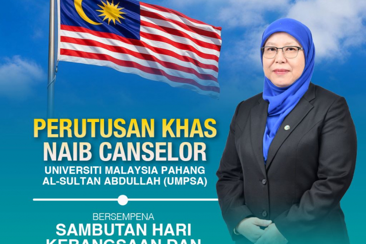Perutusan Khas Naib Canselor Universiti Malaysia Pahang Al-Sultan Abdullah (UMPSA) bersempena dengan Sambutan Hari Kebangsaan 2026