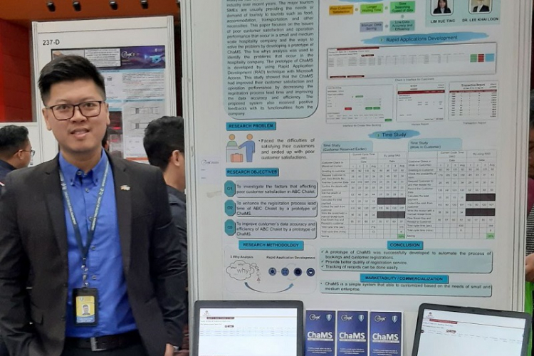 Ts. Dr. Lee Khai Loon creates specially designed chalet management system for hotel industry 