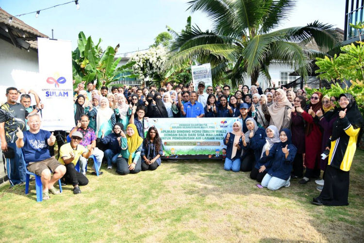  Program SULAM Aplikasi Dinding Hijau