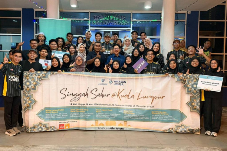 Mahasiswa UMPSA santuni komuniti melalui inisiatif program Kampung Sahur dan Singgah Sahur