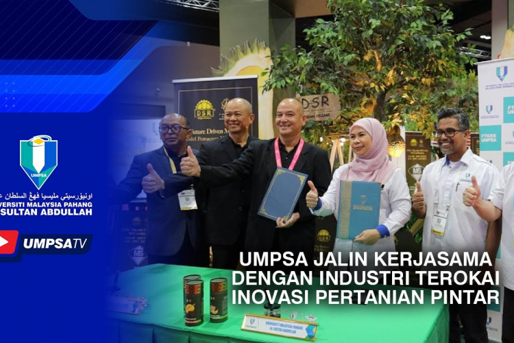 UMPSA JALIN KERJASAMA DENGAN INDUSTRI TEROKAI INOVASI PERTANIAN PINTAR