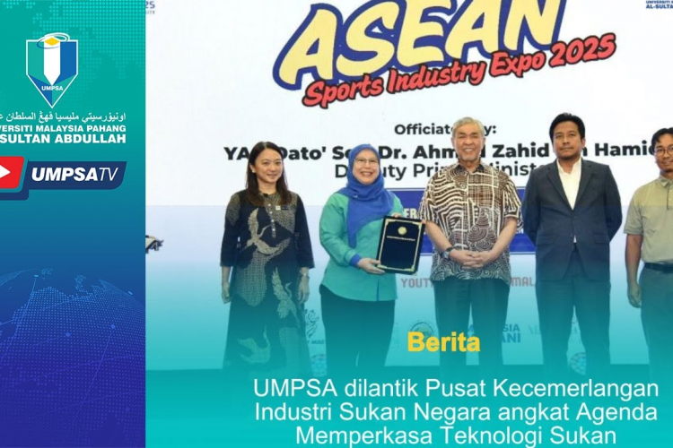 UMPSA dilantik sebagal Pusat Kecemerlangan Industri Sukan Negara