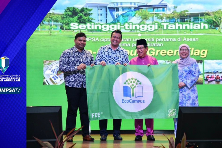 UMPSA terima pengiktirafan EcoCampus Green Flag Pertama ASEAN