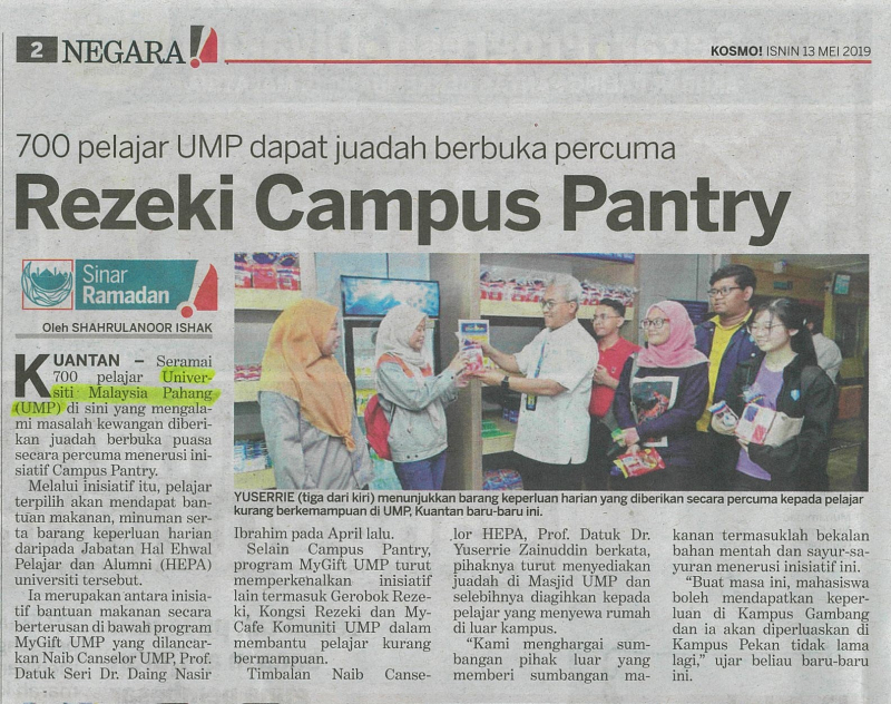 Rezeki Campus Pantry 