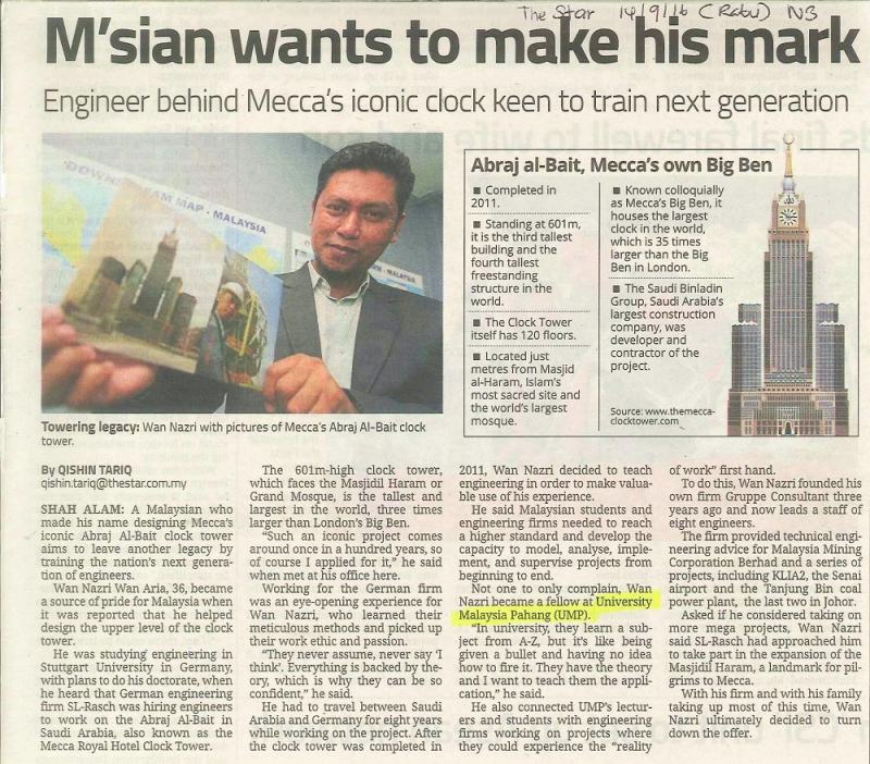 M'sian Wants To Make His Mark