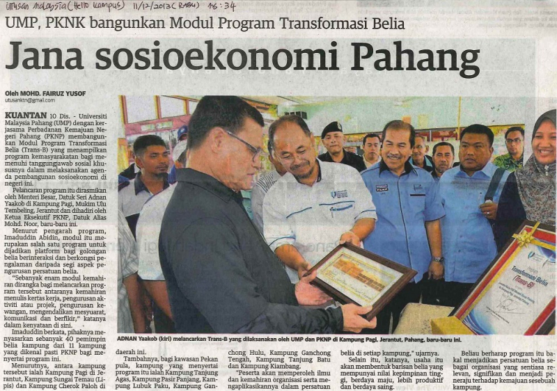 Jana Sosioekonomi Pahang