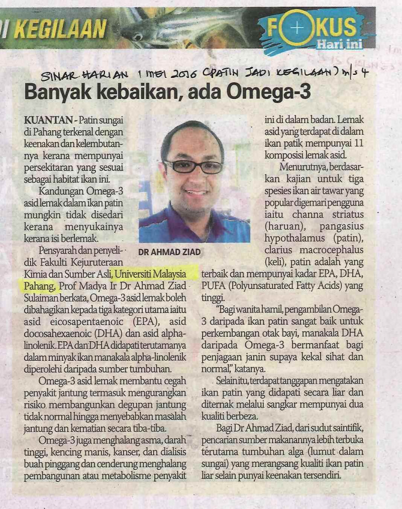 Banyak kebaikan,ada Omega-3