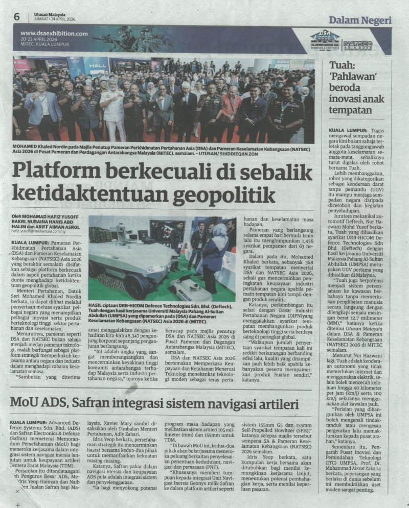 Tuah 'Pahlawan' beroda inovasi anak tempatan 