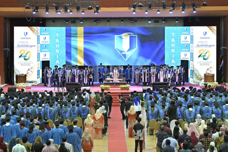 2,065 graduan diraikan di penutup tirai Majlis Konvokesyen UMPSA Ke-20