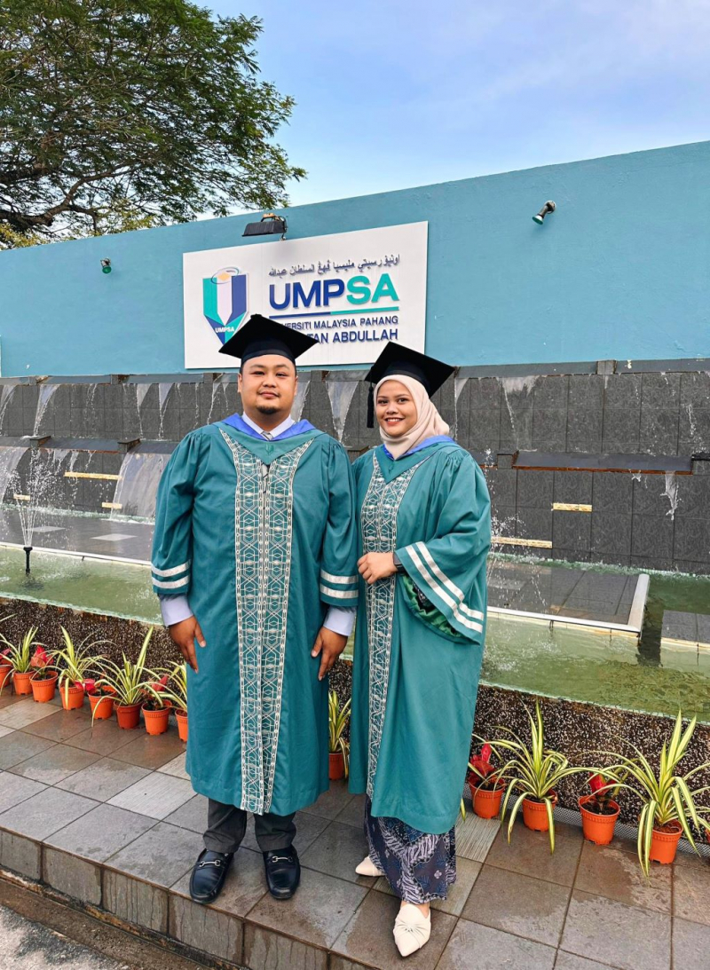 Three married couples celebrate graduation at UMPSA