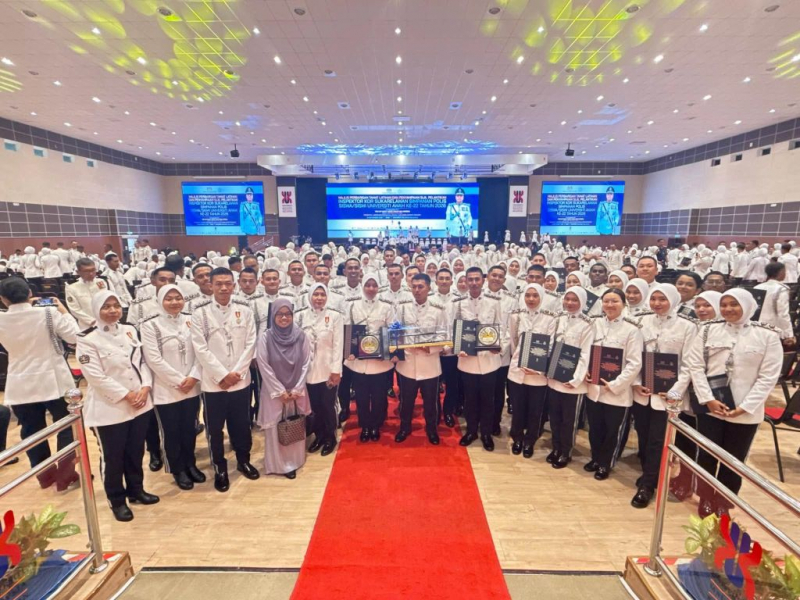 53 Pegawai Kadet Kor SUKSIS UMPSA tamat latihan, bergelar Inspektor