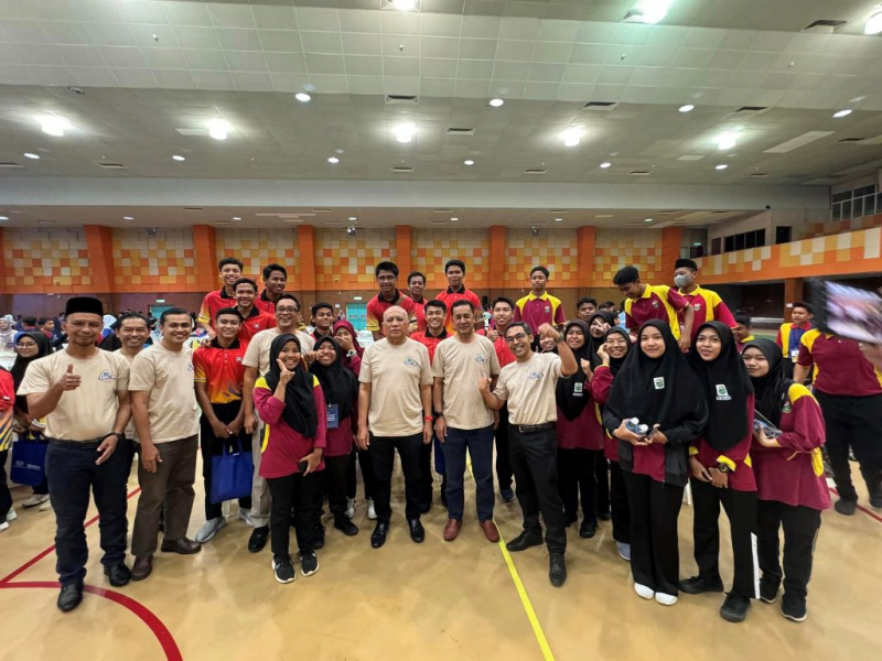 600 Pahang State secondary school students joined YES! Rock The School Mega Edition: Pahang