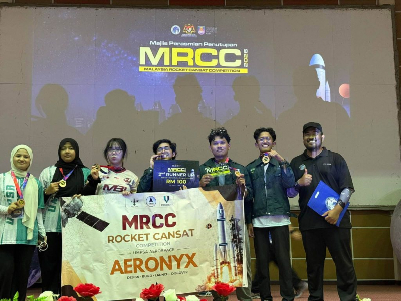 AERONYX UMPSA raih kemenangan dalam bidang Teknologi Aeroangkasa