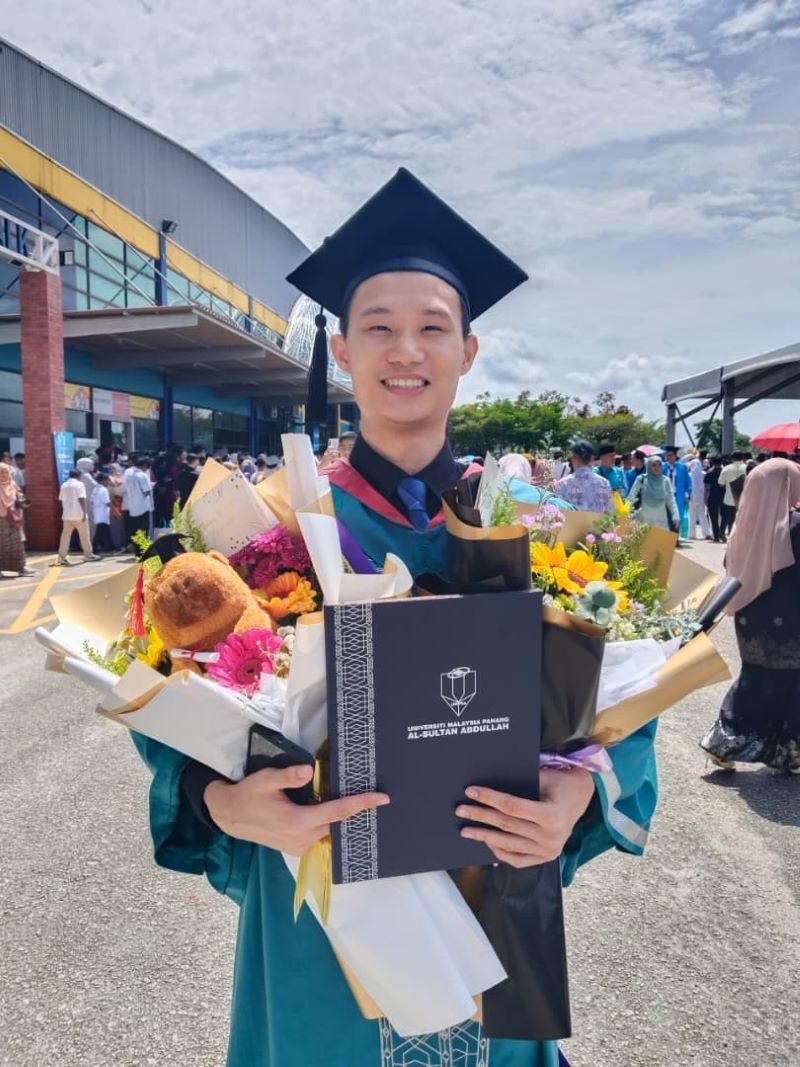 Chan Jian Lin terima Anugerah Kecemerlangan Sapura Industrial Berhad, jadikan kejayaan sebagai batu loncatan masa depan
