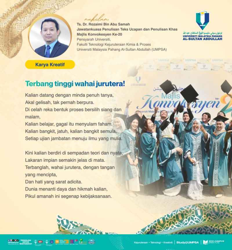 Terbang tInggi wahai jurutera!