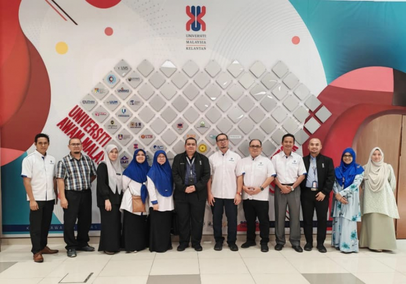 Delegasi UMPSA tinjau amalan terbaik Pejabat Perpustakaan dan Pengurusan Ilmu UMK