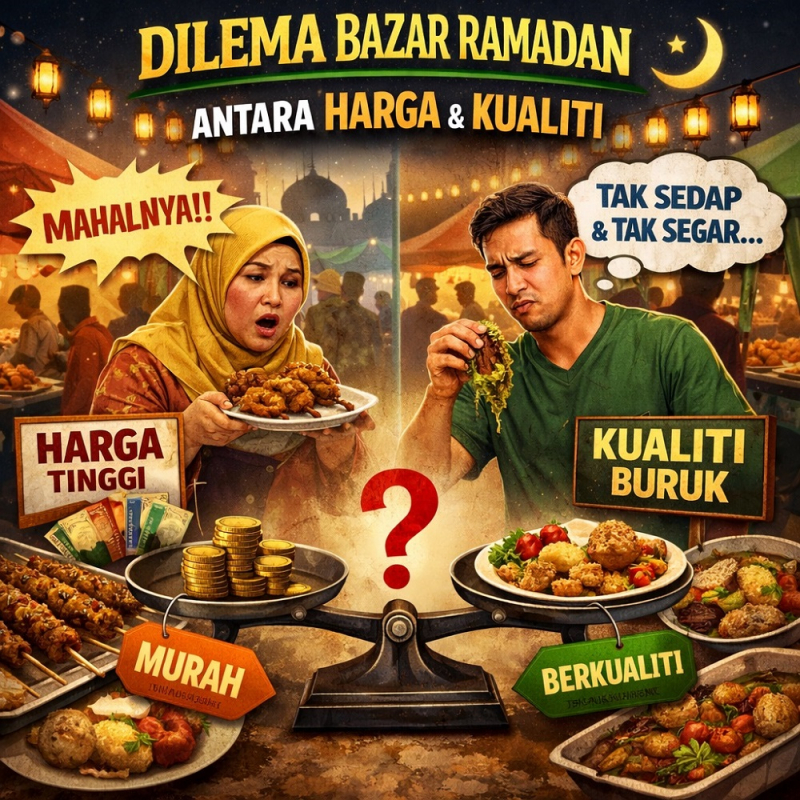 Dilema Bazar Ramadan: Antara Harga dan Kualiti