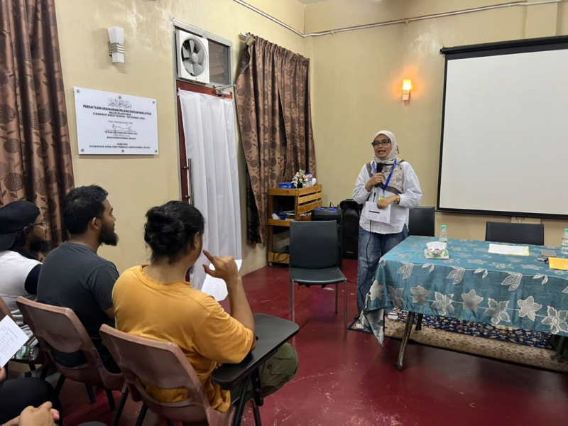 Pelajar antarabangsa baharu UMPSA teruja pelajari bahasa Melayu menerusi aktiviti interaktif