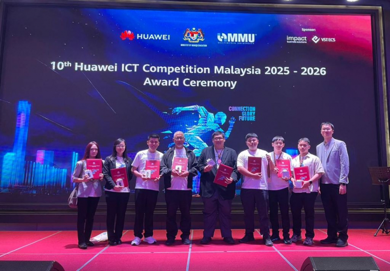 UMPSA achieves outstanding success at Huawei 10th National ICT Competition Malaysia 2025–2026