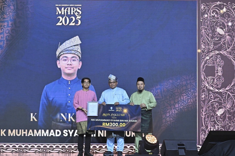 Ikon Inklusif MARS 2025 UMPSA milik Nik Muhammad Syahmi cerminan komitmen terhadap komuniti OKU