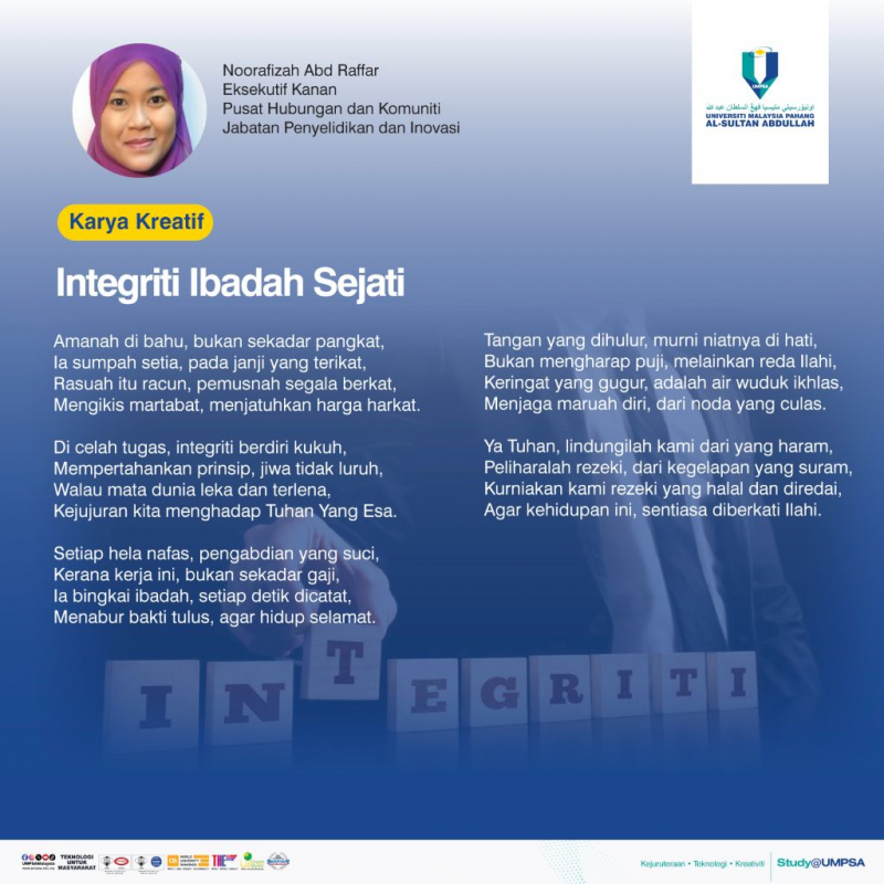 Integriti Ibadah Sejati