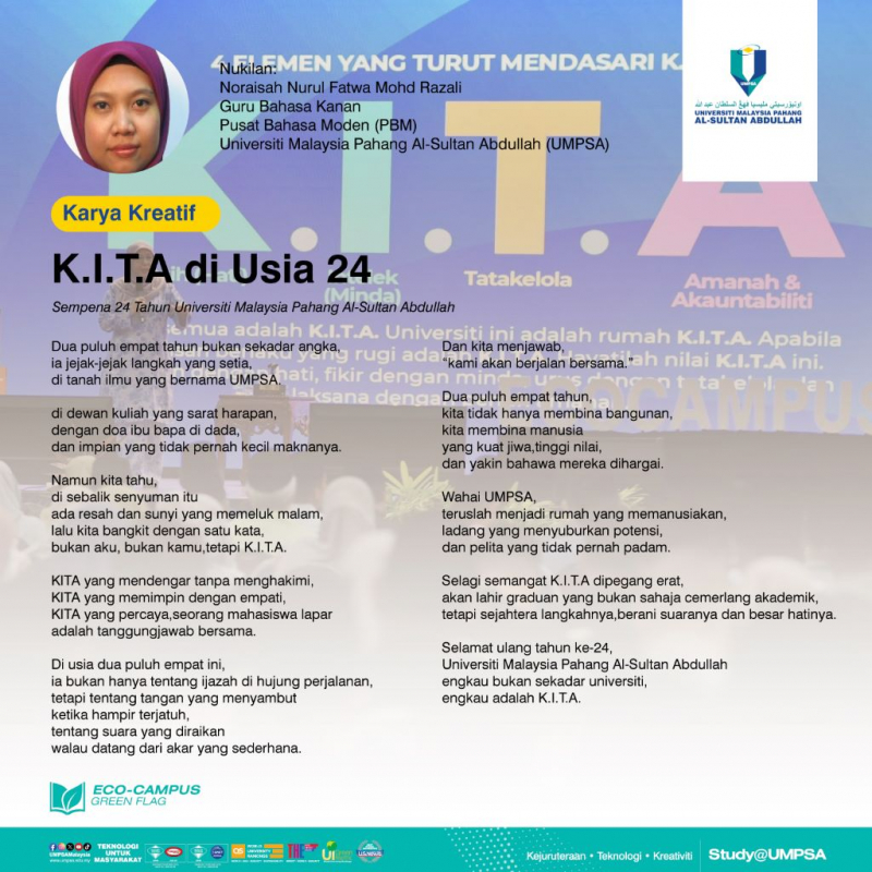 K.I.T.A di Usia 24