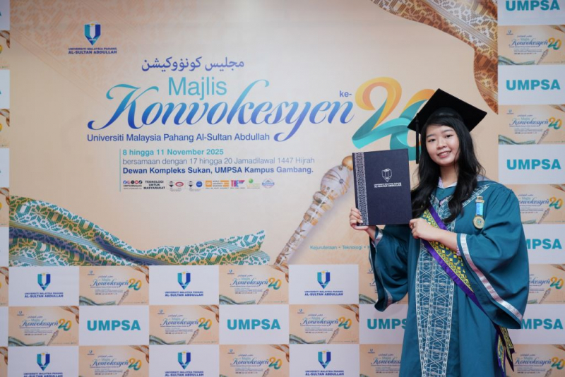 Kenangan manis Yeoh Tze Wei terima Anugerah Kecemerlangan Dimension BID Sdn. Bhd.