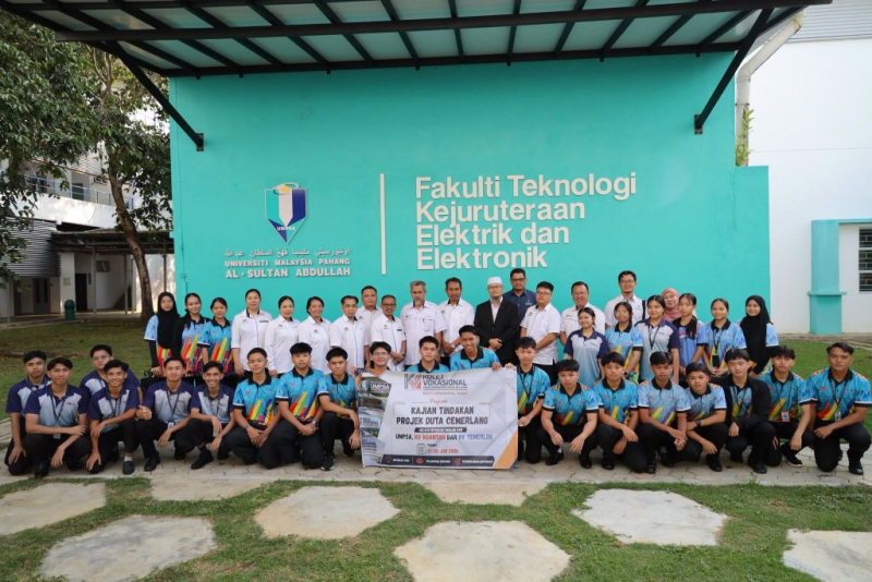 Lakar sejarah, KV Kudat jadi institusi TVET Borneo pertama buat lawatan rasmi ke UMPSA