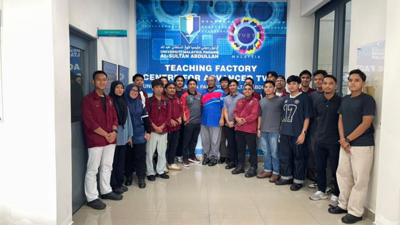 - Seramai 20 orang pelajar tahun akhir Fakulti Teknologi Kejuruteraan Mekanikal dan Automotif (FTKMA), Universiti Malaysia Pahang Al-Sultan Abdullah (UMPSA) telah menyertai Kursus Kompetensi Magnetic Particle Inspection (MPT) for Industry Readiness yang telah berlangsung di Akademi TVET Termaju (ATVET), UMPSA Pekan. Kursus ini dianjurkan oleh Akademi TVET Termaju (ATVET) dengan kerjasama FTKMA sebagai usaha memperkukuh kemahiran teknikal pelajar dalam bidang Non-Destructive Testing (NDT), khususnya teknik M