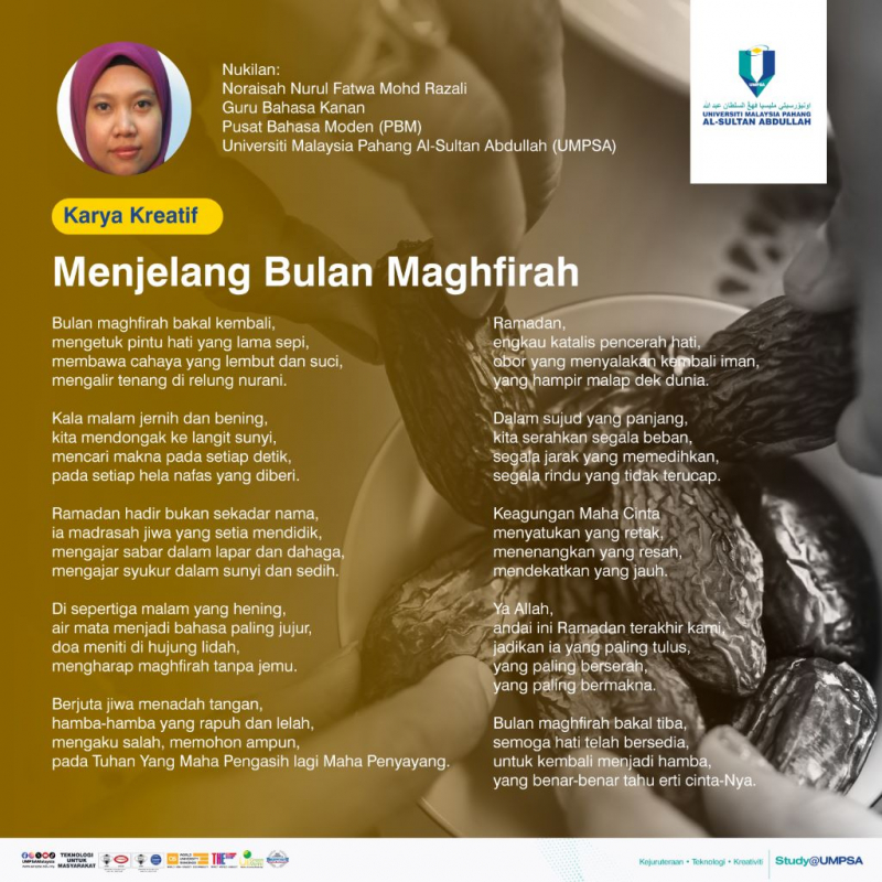 Menjelang Bulan Maghfirah
