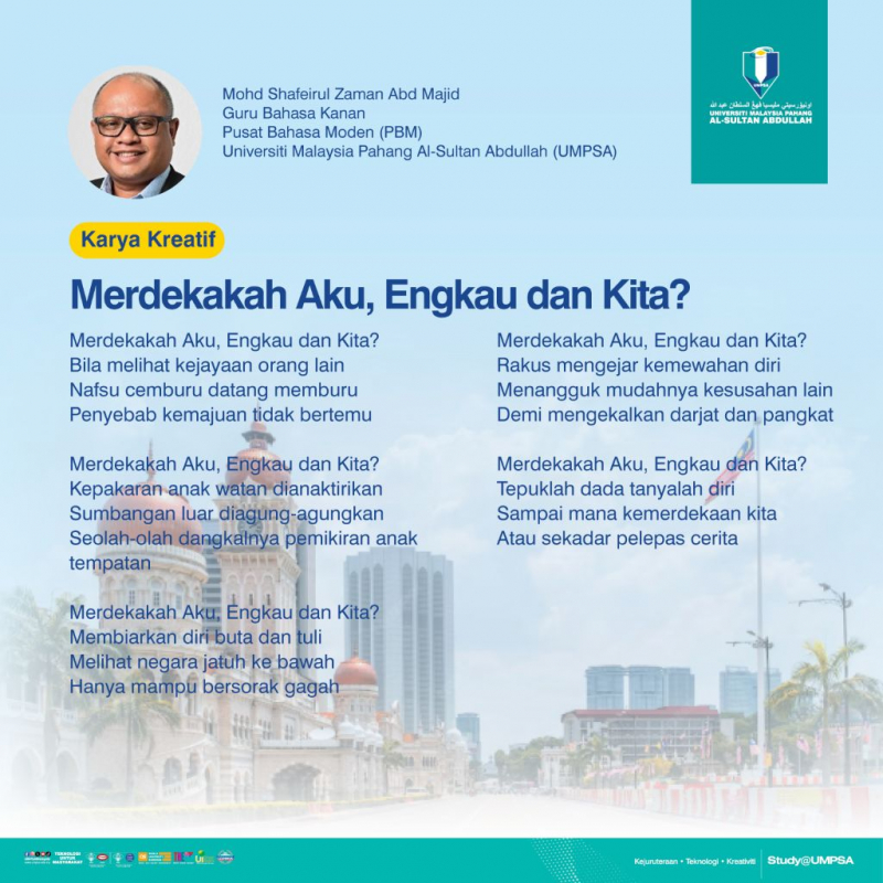Merdekakah Aku, Engkau dan Kita
