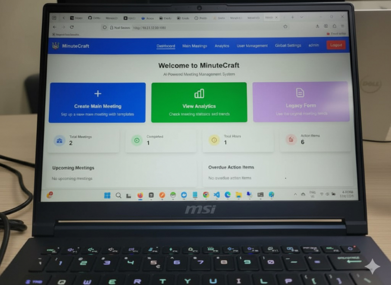 MinutesCraft.ai: Inovasi AI UMPSA mempermudah penyediaan minit mesyuarat, raih pingat emas dalam MaGIEx 2025