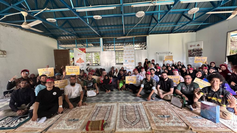 Pelajar UMPSA dan UPM santuni komuniti Orang Asli di Gerik 