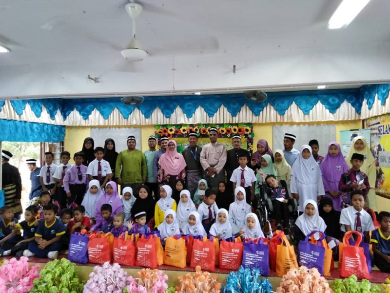 Program Infaq Ramadan #BPACare Hulur Sumbangan Ceriakan Murid Sekolah